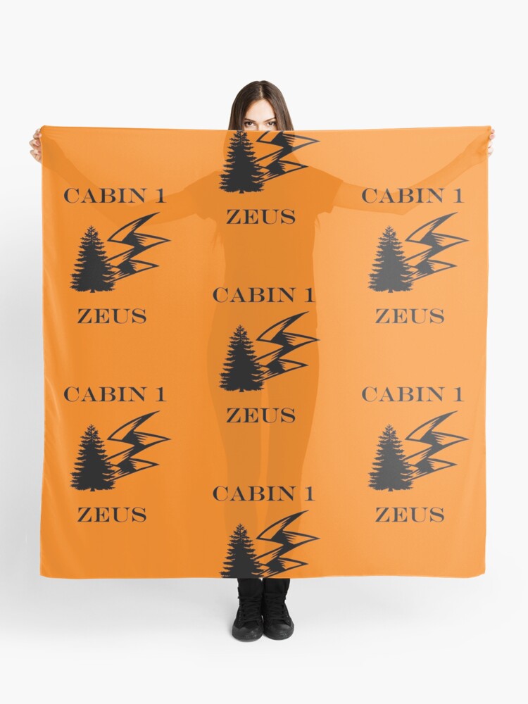 Camp Halfblood Zeus Cabin Scarf By Misseva228 Redbubble