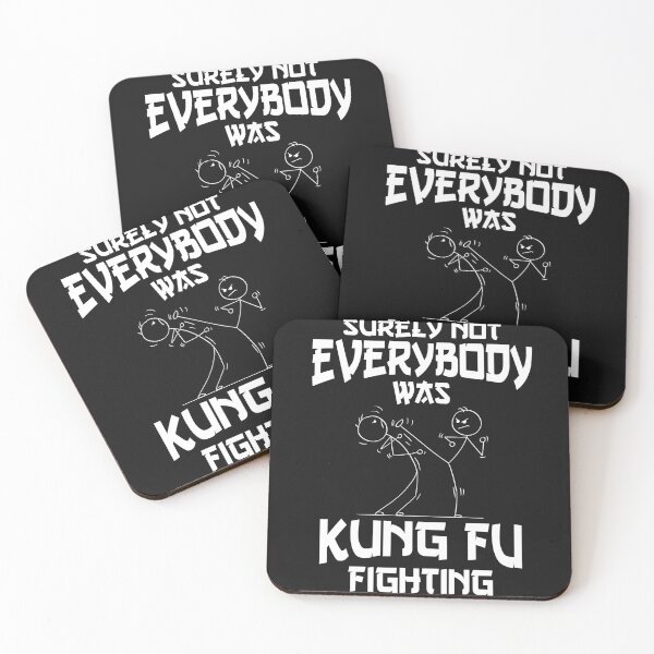 Item preview, Funny Surely not everybody was Kung Fu Fighting print designed and sold by sunnym79.