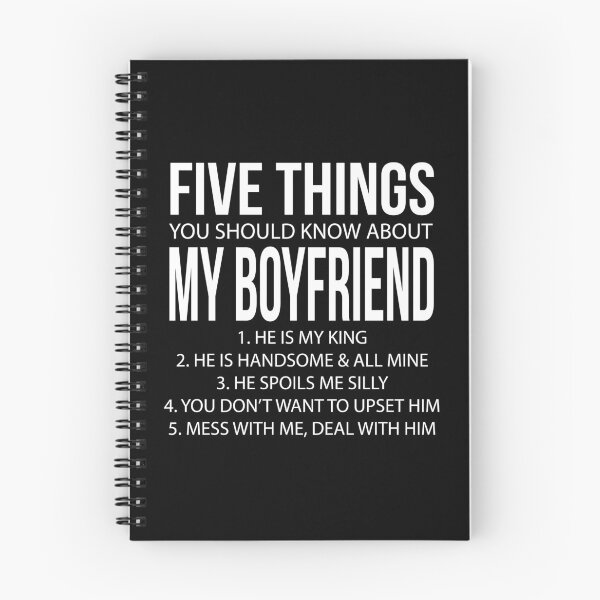 Item preview, Five Things You Should Know About My Boyfriend 1. He product designed and sold by nikkidawn74.