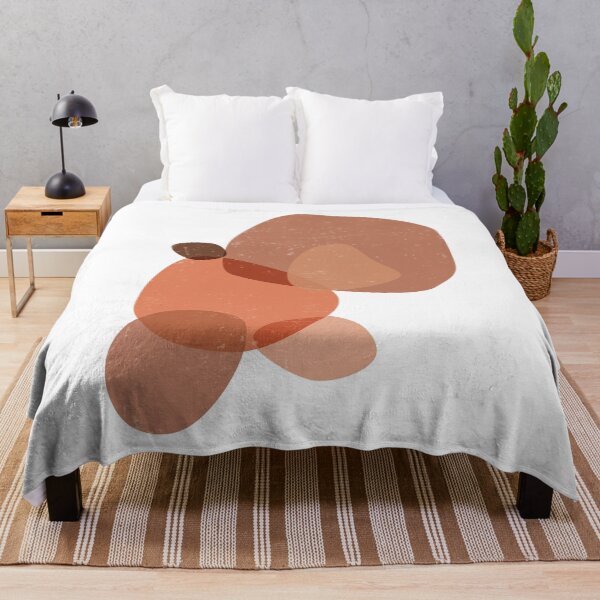Artikelvorschau, Terracotta Abstract 21 - Moderne, Zeitgenössische Kunst - Abstrakte organische Formen - Braun, Burnt Orange entworfen und verkauft von Studio Grafiikka.