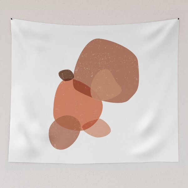 Item preview, Terracotta Abstract 21 - Modern, Contemporary Art - Abstract Organic Shapes - Brown, Burnt Orange designed and sold by Studio Grafiikka.