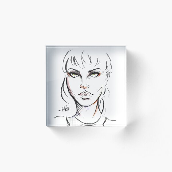 Fashionably On Acrylic Block