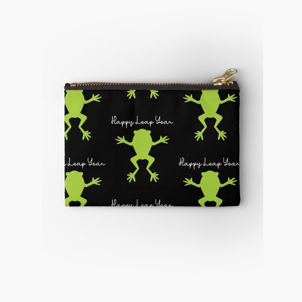 Item preview, Happy Leap Year 2020 2024 Cute Frog Graphic design designed and sold by doodabobs.