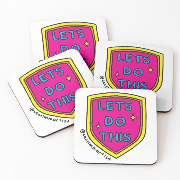 Item preview, FEMINISM FOR HUMANITY BADGE: LET'S DO THIS designed and sold by cectimm.