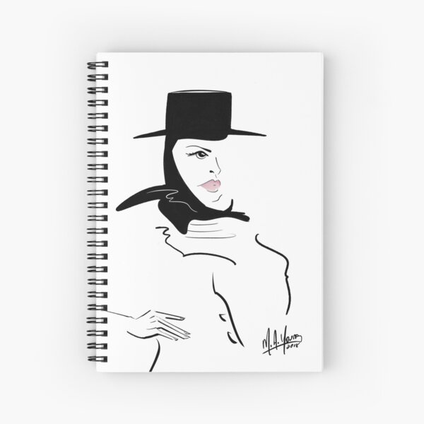 Abstract Fashion Spiral Notebook