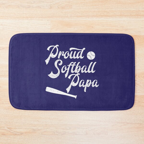 Item preview, Proud Softball Papa designed and sold by teesaurus.