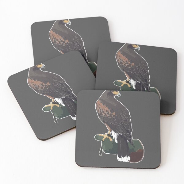 Artikelvorschau, Harris 'Hawk on Glove entworfen und verkauft von Corvola Creations.