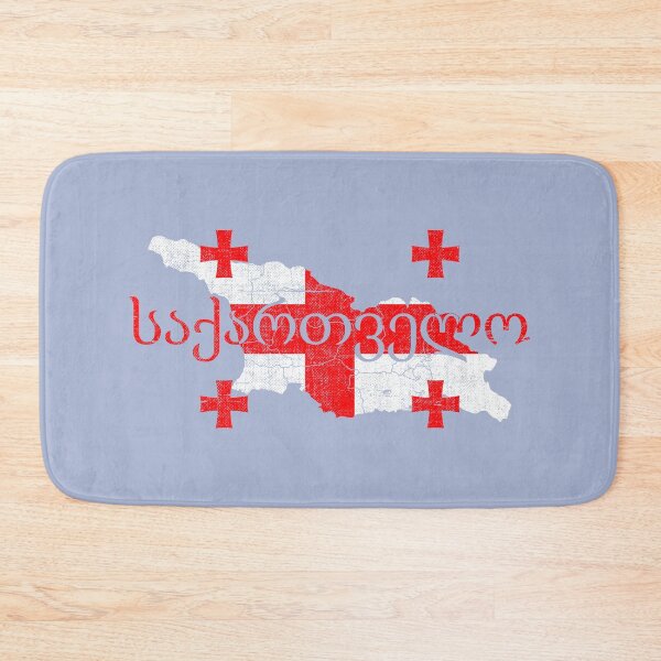 Item preview, Georgia Map Shape and Flag designed and sold by ockshirts.
