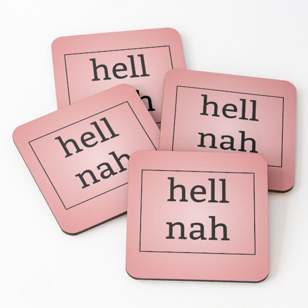 Item preview, Hell nah print designed and sold by feather-pop.