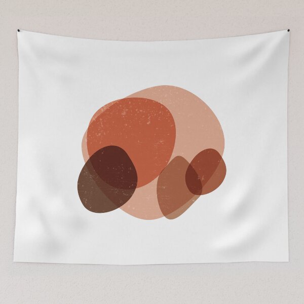 Item preview, Terracotta Abstract 22 - Modern, Contemporary Art - Abstract Organic Shapes - Brown, Burnt Orange designed and sold by Studio Grafiikka.