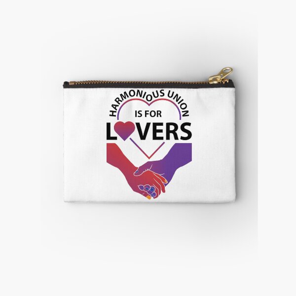 Item preview, Harmonious Union is For Lovers - Black Lettering designed and sold by TFUmerchandise.
