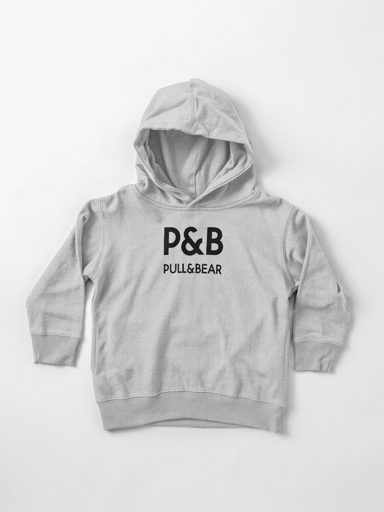 pull and bear logo hoodie