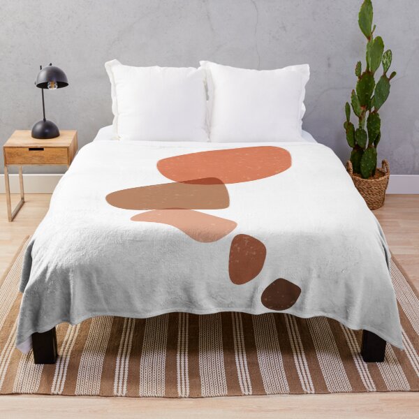 Item preview, Terracotta Abstract 23 - Modern, Contemporary Art - Abstract Organic Shapes - Brown, Burnt Orange designed and sold by Studio Grafiikka.