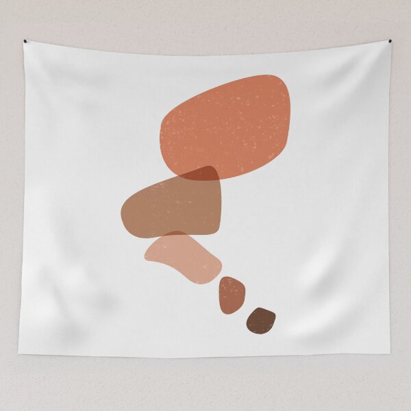 Item preview, Terracotta Abstract 23 - Modern, Contemporary Art - Abstract Organic Shapes - Brown, Burnt Orange designed and sold by Studio Grafiikka.