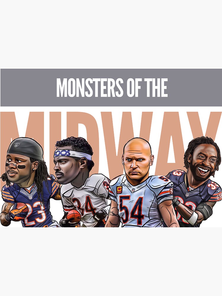 Monsters of the midway Sticker for Sale by Da-bearz