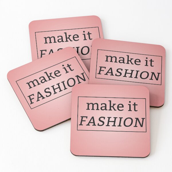 Item preview, Make it fashion print designed and sold by feather-pop.