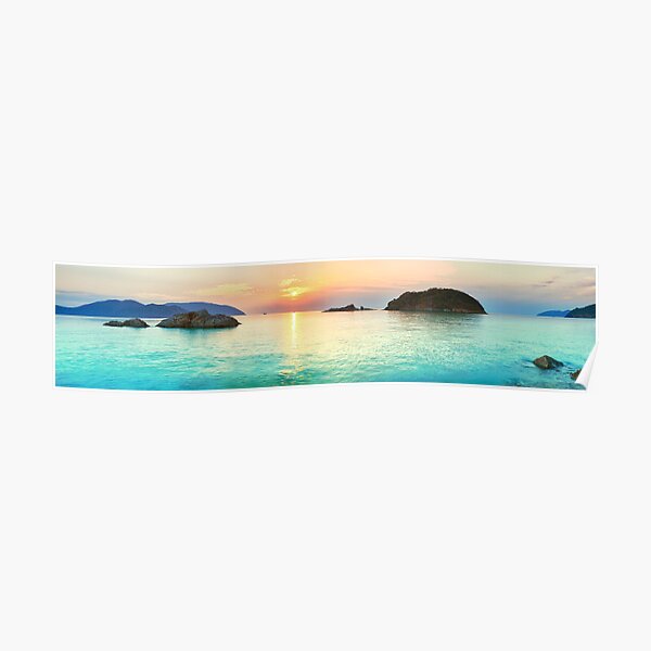 POSTER SUNSHINE NORTH AVENUE BEACH CHICAGO GIRL SUN TRAVEL VINTAGE REPRO FREE SH