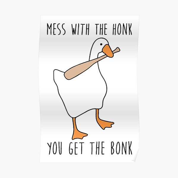 Untitled Goose Game Posters | Redbubble