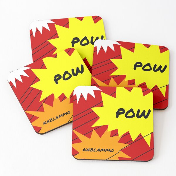 Item preview, Superhero Sound Effects Artwork designed and sold by feather-pop.