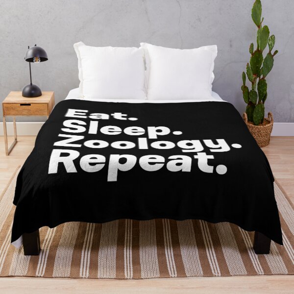 Item preview, Eat Sleep Zoology Repeat designed and sold by teesaurus.