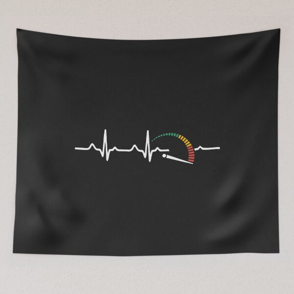 Item preview, Speedometer Heartbeat Funny Car Mechanic for men women designed and sold by hadleydesigns.