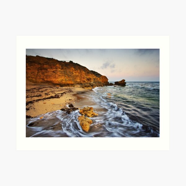 Rocky Point at Jan Juc Art Print