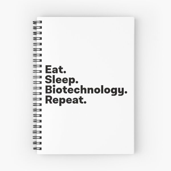 Item preview, Eat Sleep Biotechnology Repeat designed and sold by teesaurus.