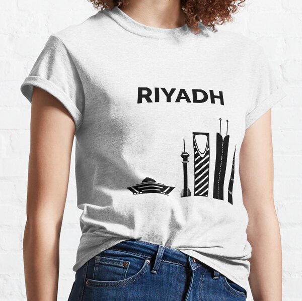 Riyadh Skyline, Saudi Arabia Classic T-Shirt