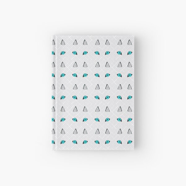 Repeating Huskies Hardcover Journal