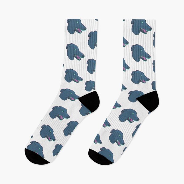 Item preview, Blue halftone greyhound designed and sold by Andre Gascoigne.