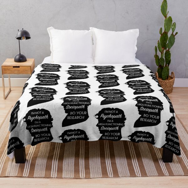 Item preview, BBC Sherlock - Sociopath Quote designed and sold by OutlineArt.