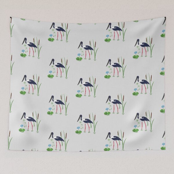 Item preview, JABIRU - Black-Necked Stork designed and sold by Rob Price.