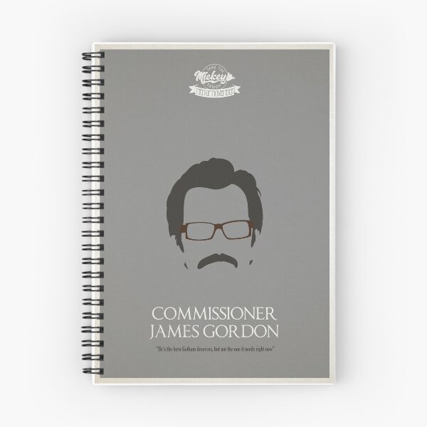 Item preview, Men of Movember 2019 - Day 22 - Commissioner Gordon designed and sold by takethemickey.