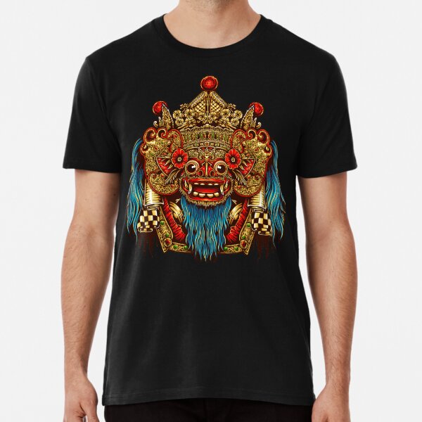 Barong Mask -Balinese mask - Bali mask Premium T-Shirt