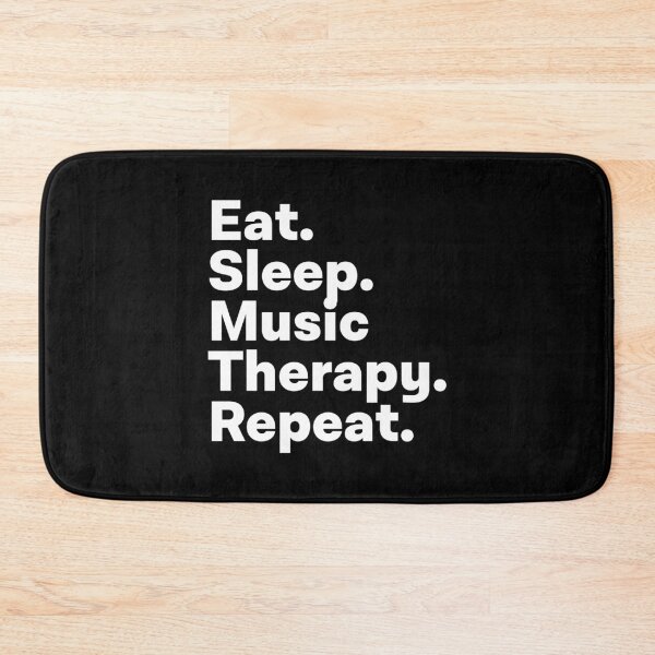Item preview, Eat Sleep Music Therapy Repeat designed and sold by teesaurus.