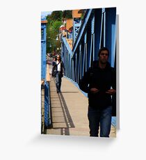 Cross that Bridge Greeting Card