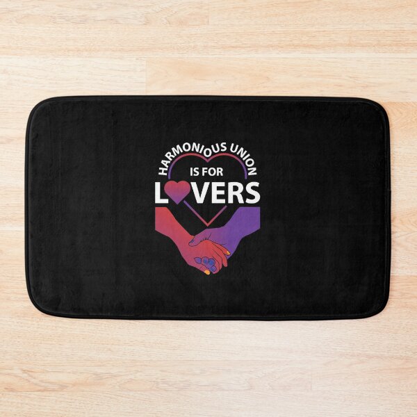 Item preview, Harmonious Union is For Lovers - White Lettering designed and sold by TFUmerchandise.