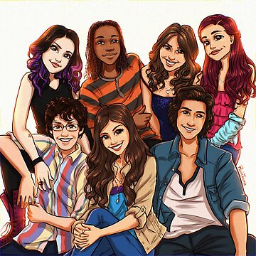 Artwork thumbnail, Victorious Cast by Rainjeanne