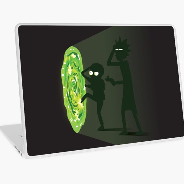 Rick and Morty - Portal Travel Laptop Skin