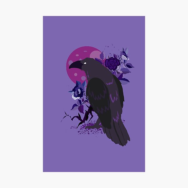 Item preview, Purple crow designed and sold by Shadowsantos.