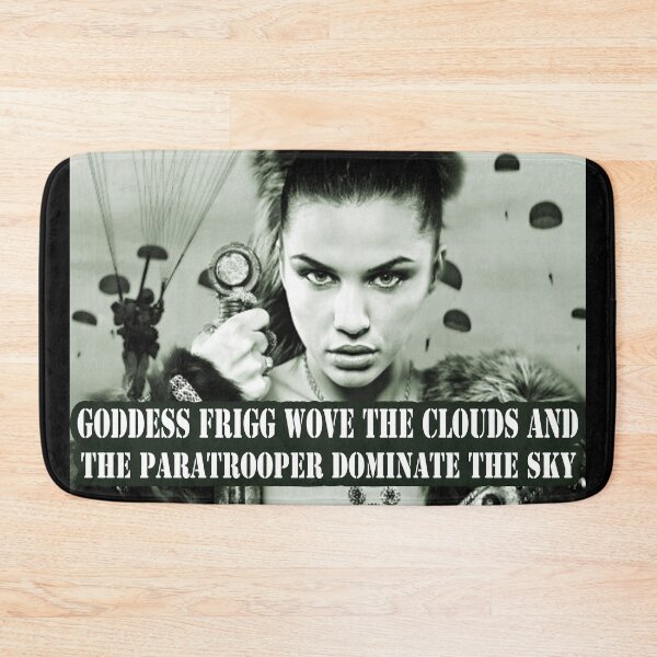 Item preview, Goddess Frigg; Paratrooper; designed and sold by StickerApe.