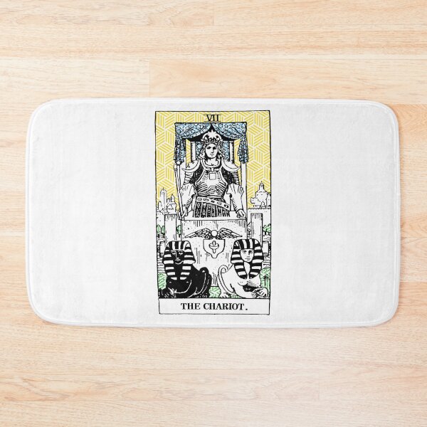 Item preview, The Chariot - A Geometric Tarot Print designed and sold by Annalee Beer.