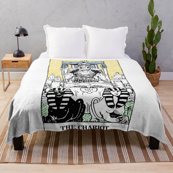 Item preview, The Chariot - A Geometric Tarot Print designed and sold by Annalee Beer.