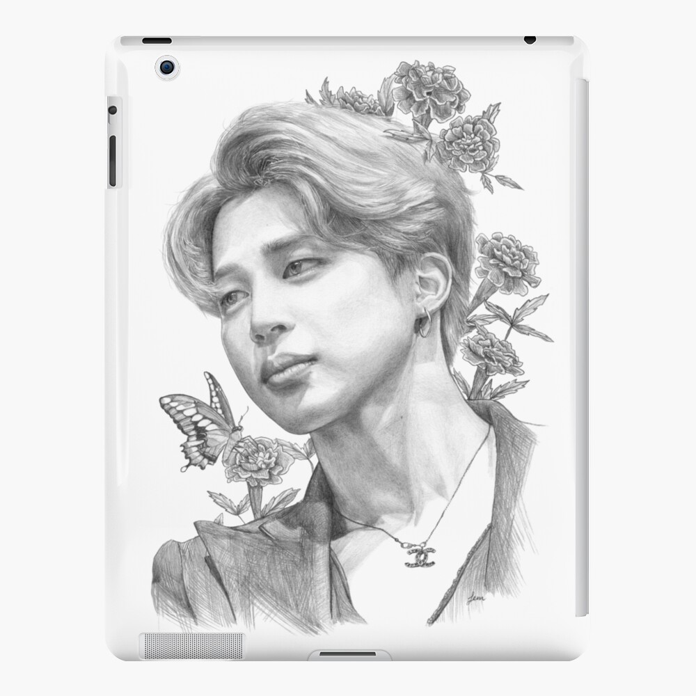 BTS Park Jimin Sketch by WinterPolarBear on DeviantArt