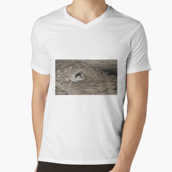 Lunch on the Missouri V-Neck T-Shirt