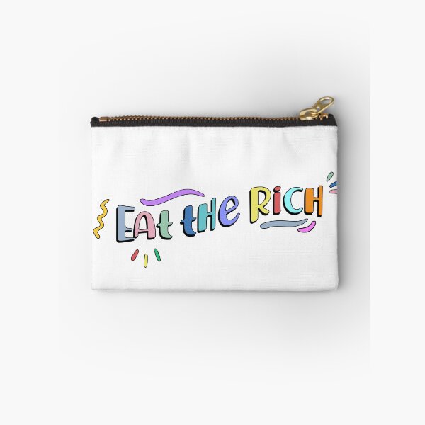 Item preview, eat the rich - retro typography designed and sold by cameronbaba.