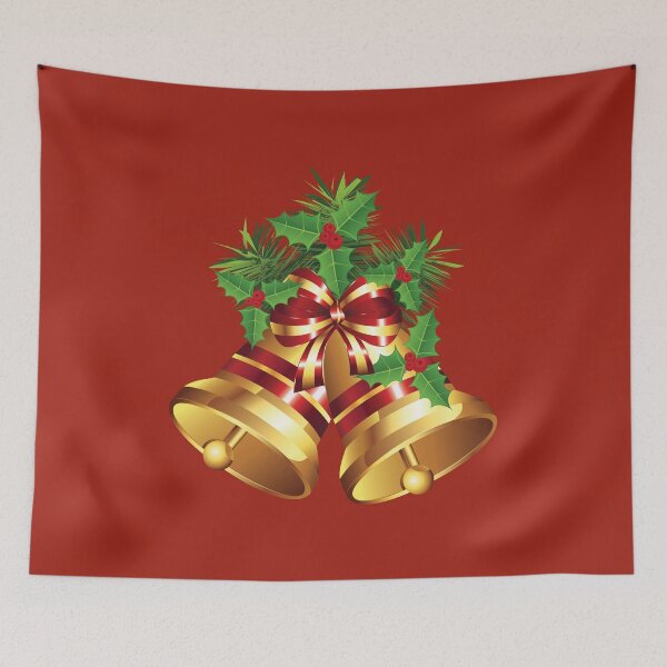 Item preview, Golden Christmas Bells designed and sold by AnnArtshock.