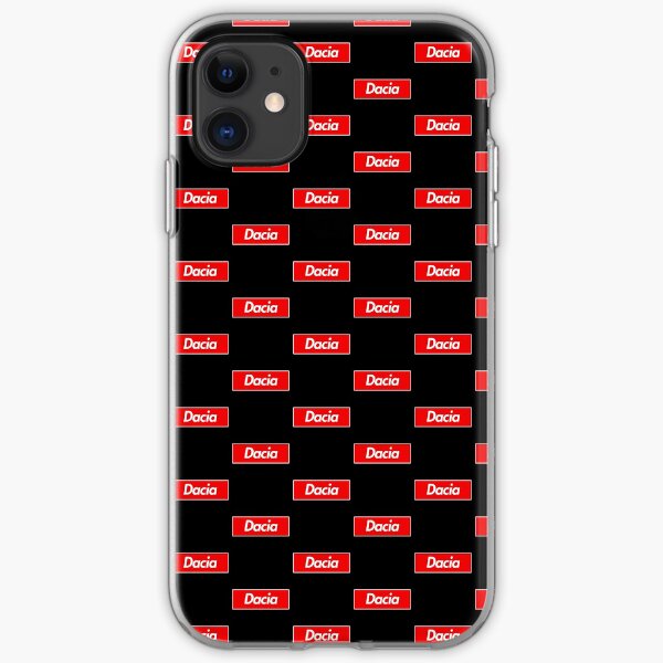 Dacia Name Label - Gift For Female Named Dacia iPhone Soft Case