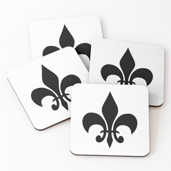 Item preview, The classic Fleur de lis design looks great on anything. In clean B & W designed and sold by DavJen.