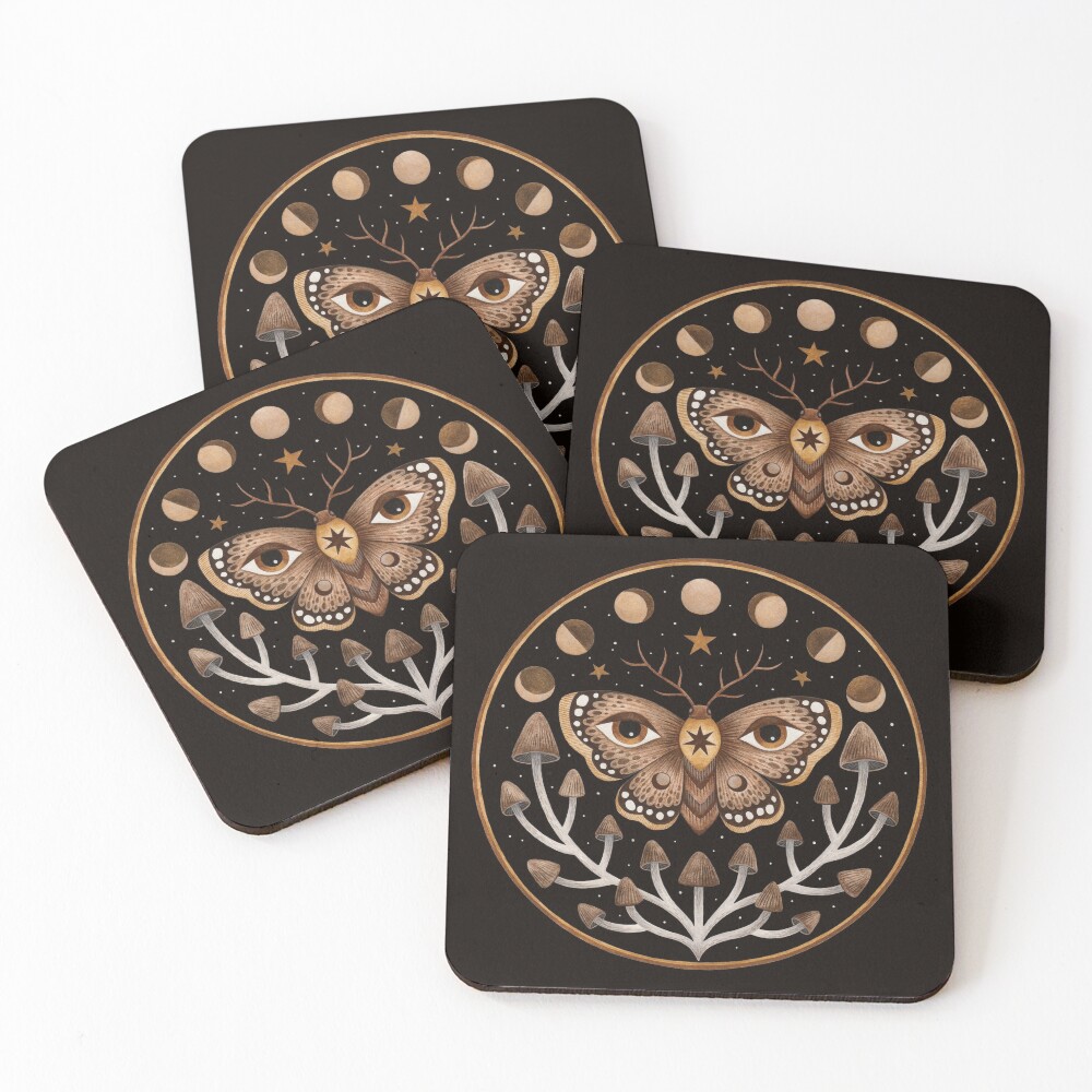 Forest visions Coasters (Set of 4)